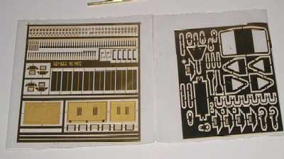 Etched brass detail parts